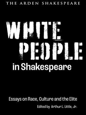 cover image of White People in Shakespeare